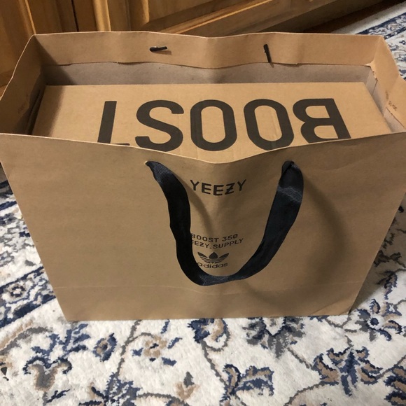 yeezy paper bag